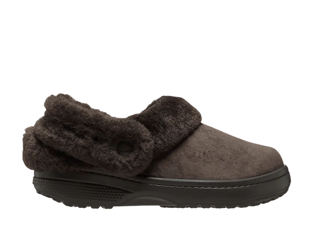 Crocs Classic Unfurgettable Vegan Suede Clog "Espresso"