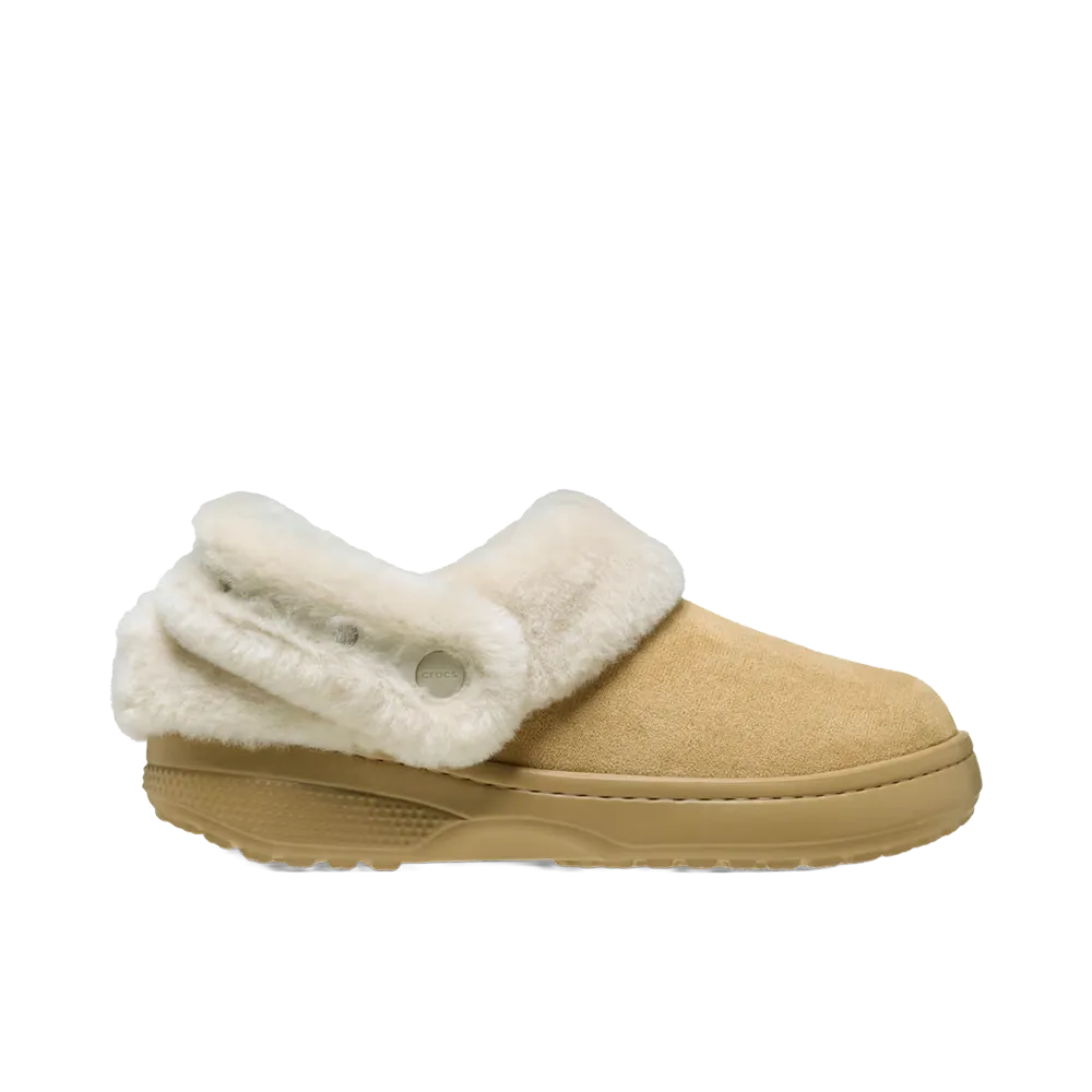Crocs Classic Unfurgettable Sueded Clog "Tan"