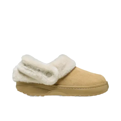 Crocs Classic Unfurgettable Sueded Clog "Tan"