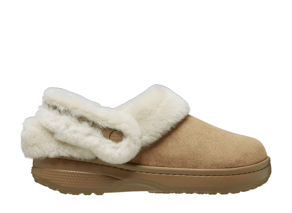 Crocs Classic Unfurgettable Vegan Suede Clog "Sepia"