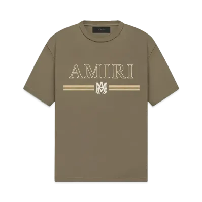 AMIRI MA Bar Tee "Slate Black"