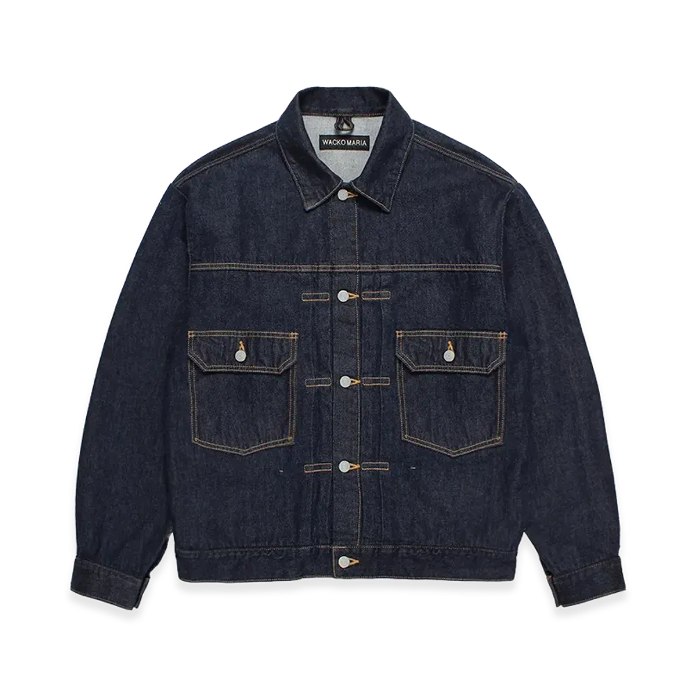 WACKO MARIA Denim Trucker Jacket "Indigo"
