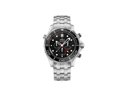 OMEGA Seamaster Diver 300M Co-Axial Chronometer GMT Chronograph 44MM 212.30.44.52.01.001