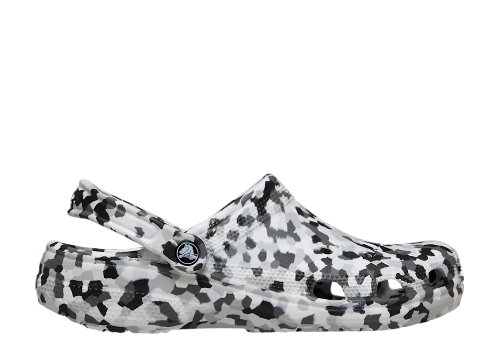 Crocs Classic Confetti Clog "Black/White"