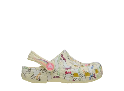 Crocs PS Classic Unicorn Graphic Clog "Yellow Light"