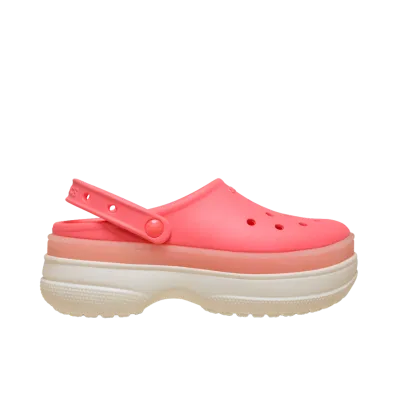 Crocs Classic Frosted Stacked Clog "Guava"