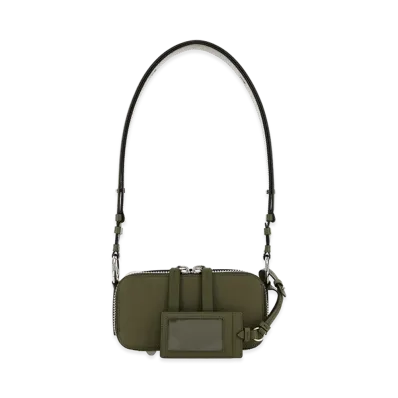 Maison Margiela Women's Olive Green Leather Shoulder Bag "Green"
