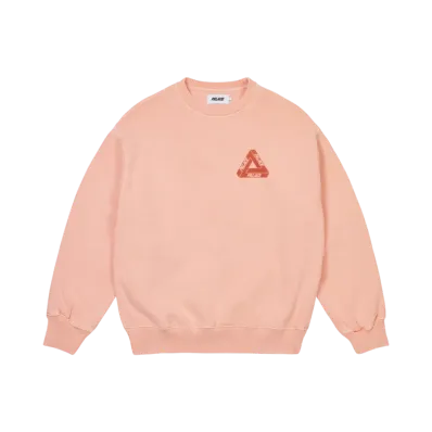 PALACE Reacto Tri-Ferg Crew "Orange"