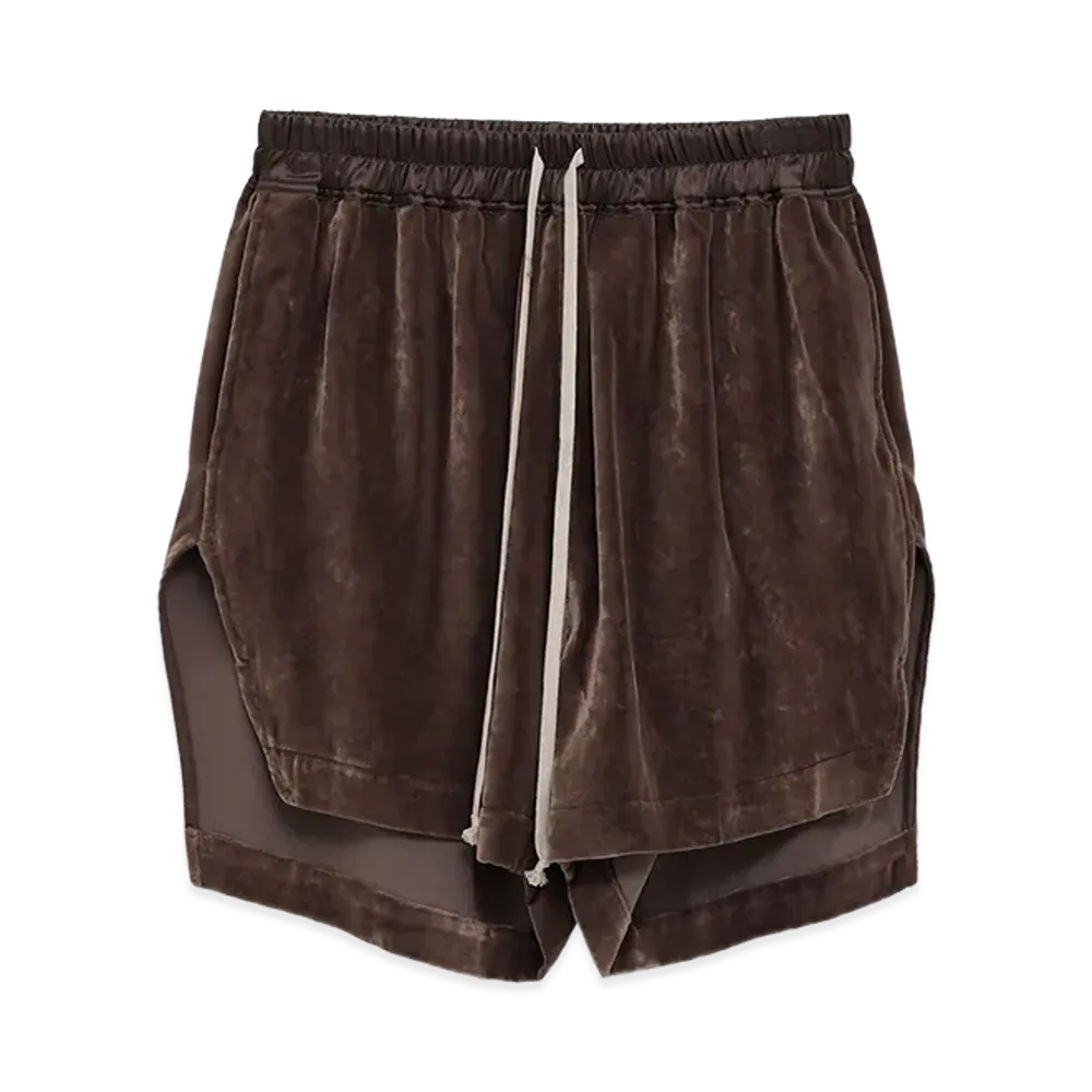 Rick Owens Women's Shorts "Brown"