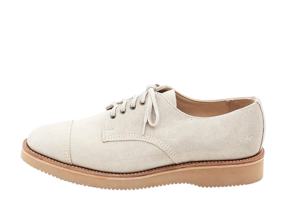 SANDERS Desert Military Derby Shoe 266 Suede "Sandstone" 2128LS