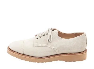 SANDERS Desert Military Derby Shoe 266 Suede "Sandstone" 2128LS