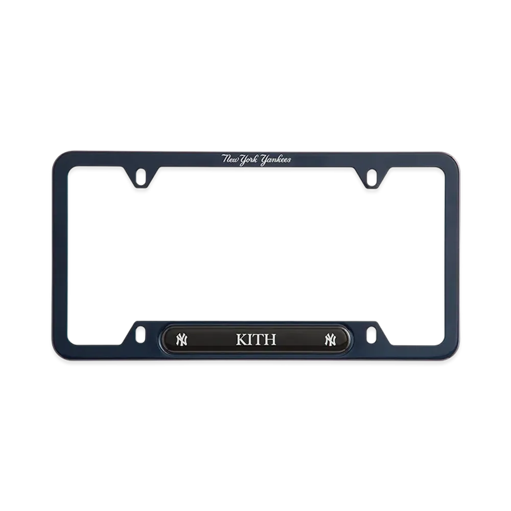 Kith x The New York Yankees License Plate "Nocturnal"