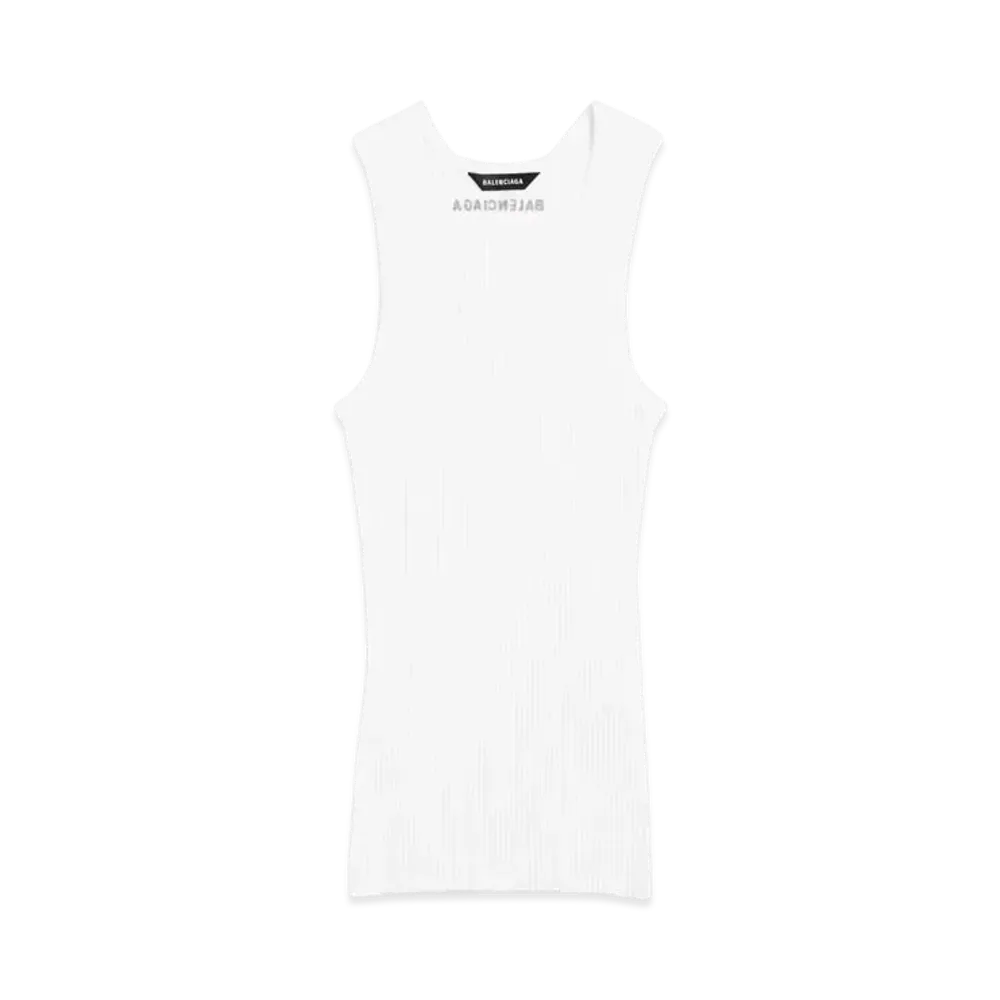 BALENCIAGA Women's Tank Top "White"