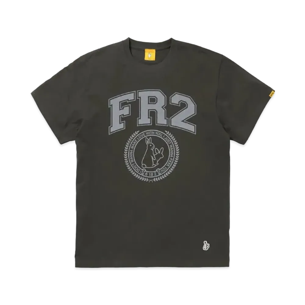 FR2 College Icon Logo T-shirt "Black"