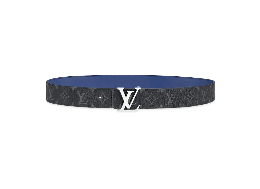 Louis Vuitton LV Initials 40mm Reversible Belt "Blue"