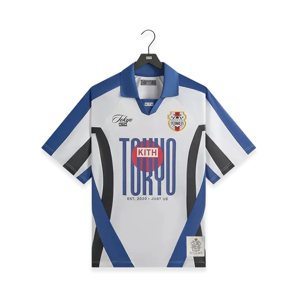 Kith Tokyo 5 Year Anniversary Jason II Soccer Top "White"