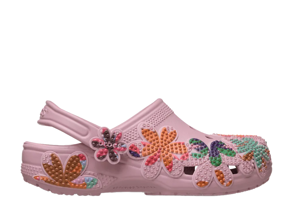 Crocs Classic Summer Beaded Clog "Mauve"