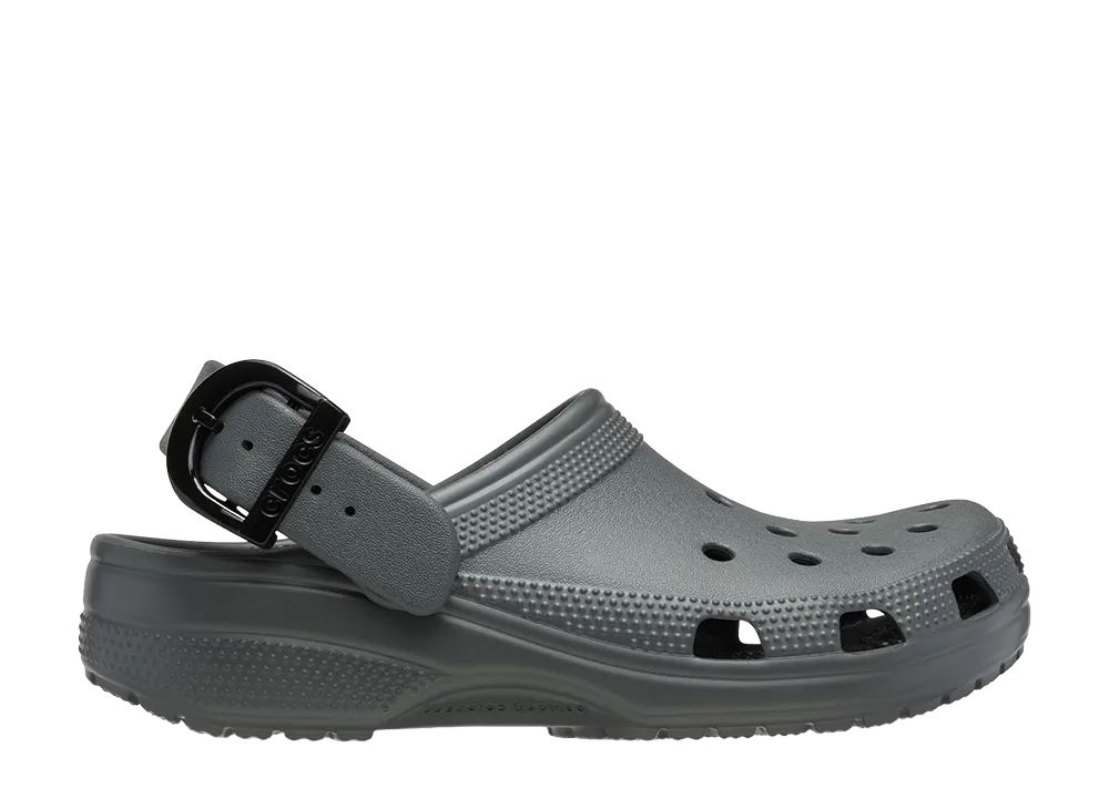 Crocs Classic Buckle Clog "Carbon"