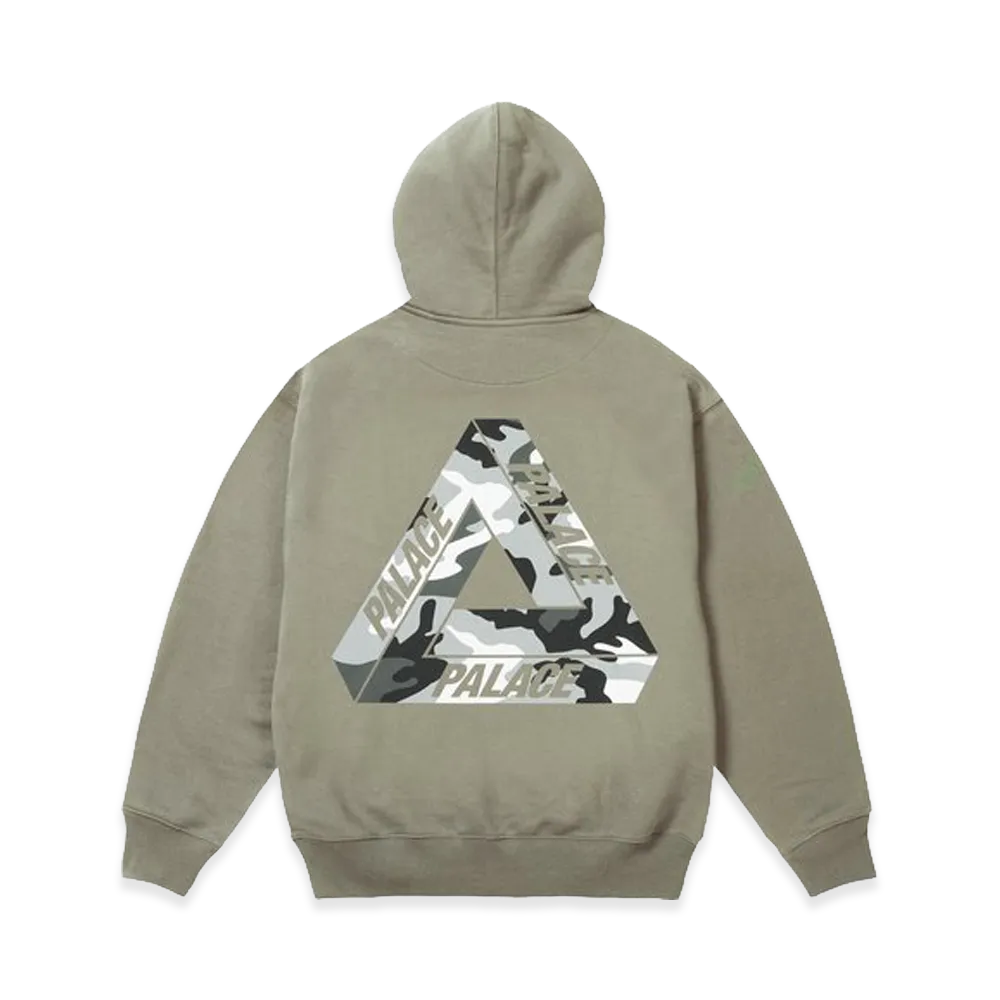 PALACE Camo Tri-Ferg Hood "Army Olive"