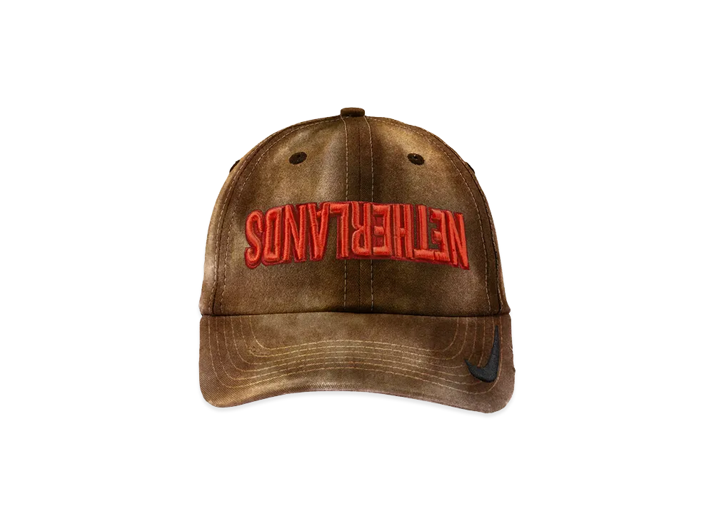 Travis Scott Cactus Jack x Nike Netherlands Distressed Total 90 Hat "Brown"