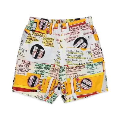 WACKO MARIA MIGHTY CROWN / HAWAIIAN SHORTS "White"