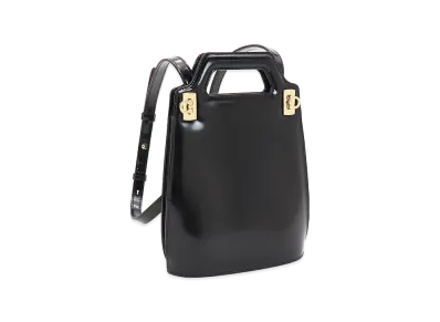 Salvatore Ferragamo Women's Handbag (with shoulder strap) Wanda Mini "Nero"