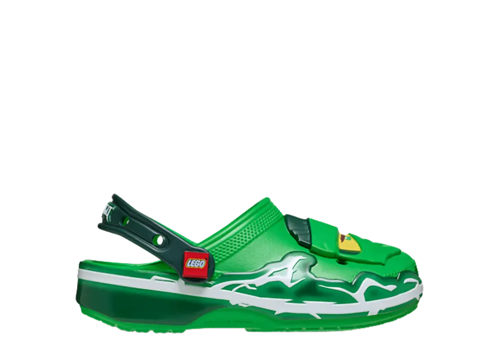 LEGO Ninjago x Crocs GS Classic Clog "Green/Multi-Color"