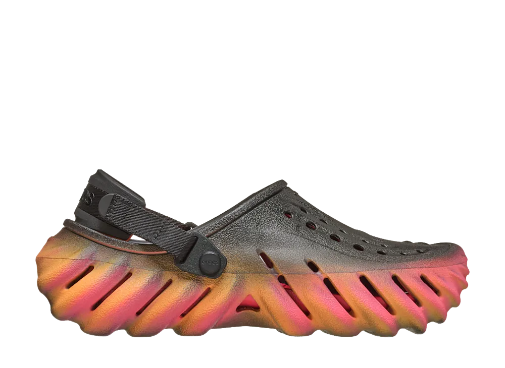 Crocs Echo Clog Sunset "Black"