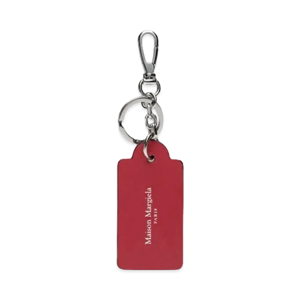 Maison Margiela Four Stitches Keyring "Black/Red"