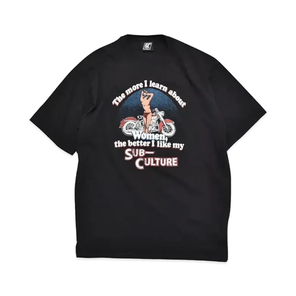 SubCulture Women Tshirt Type-C Body "Black"