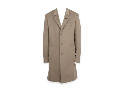 Dior Logo Cashmere Coat "Brown"