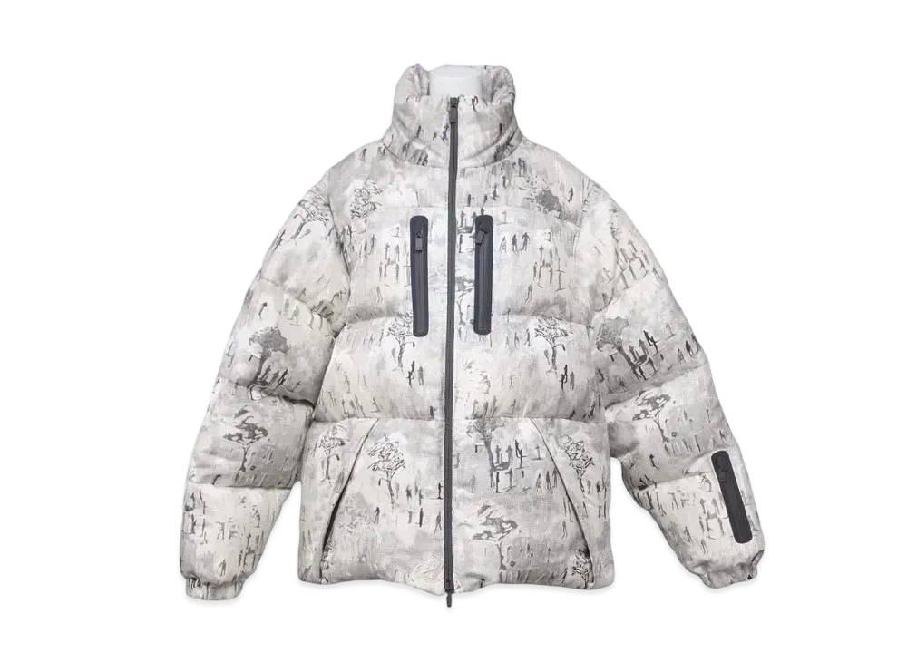 Dior x PETER DOIG Down Jacket "Gray"