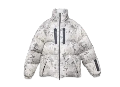Dior x PETER DOIG Down Jacket "Gray"