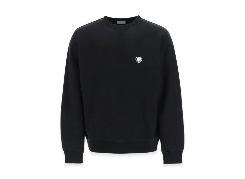 Dior CD Heart Patch Sweatshirt "Black"