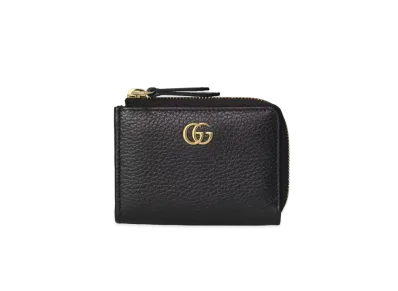GUCCI GG Marmont Zip Around Wallet "Black"