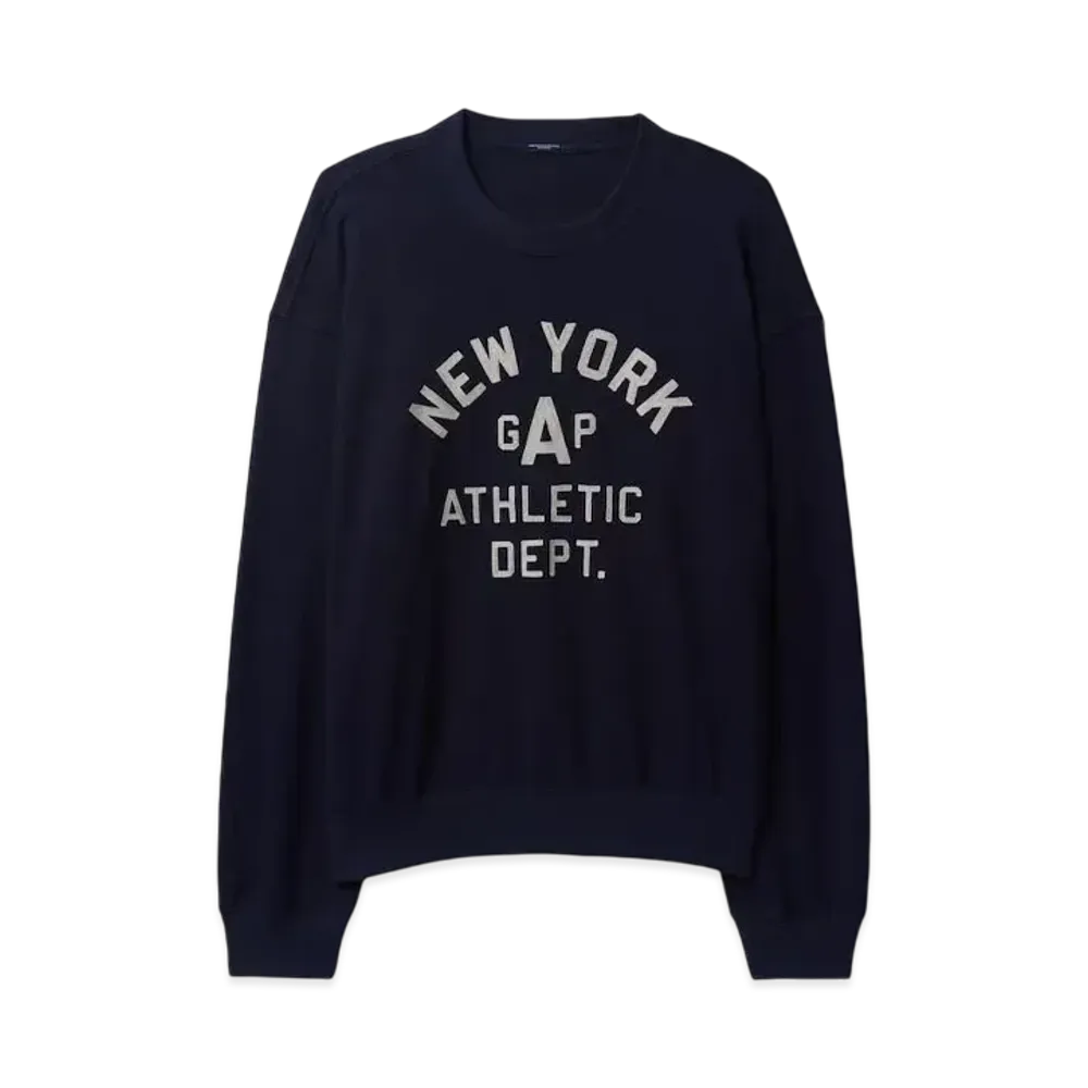GAP Vintage Soft New York Athletic Logo Sweat Trainer "Navy Uniform"
