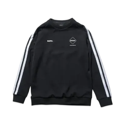 F.C.Real Bristol for Kids Training Track Crewneck Top "Black"