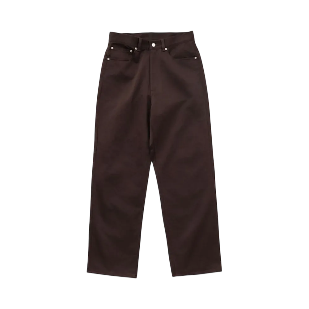 TTT MSW Work Straight Pants "Brown"