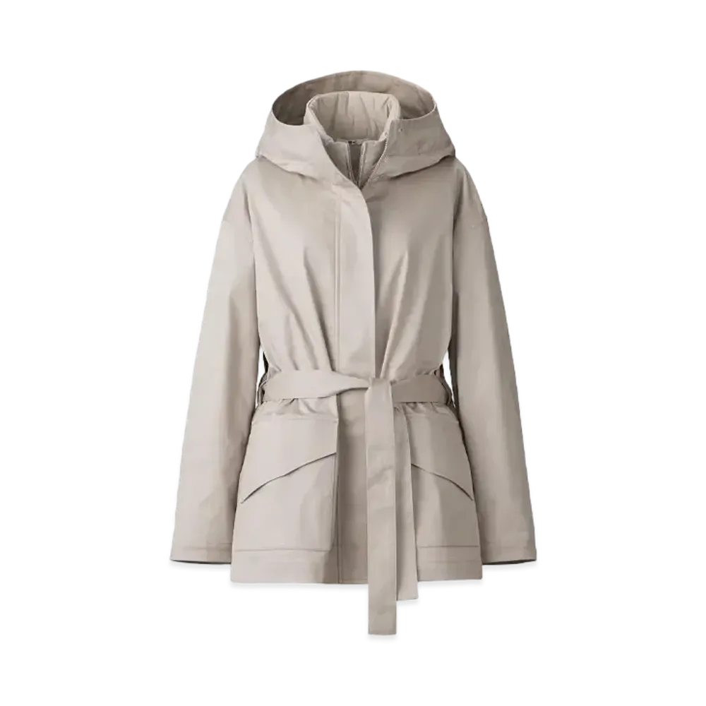 Uniqlo C Women'S 3WAY Cotton Oversized Half Coat "Beige"