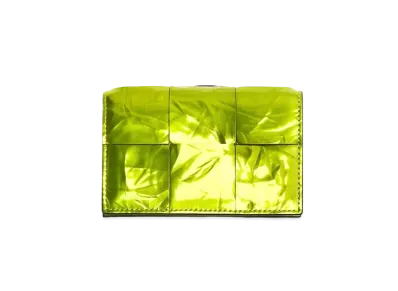 Bottega Veneta Business Card Case "Chlorophyll/Black"