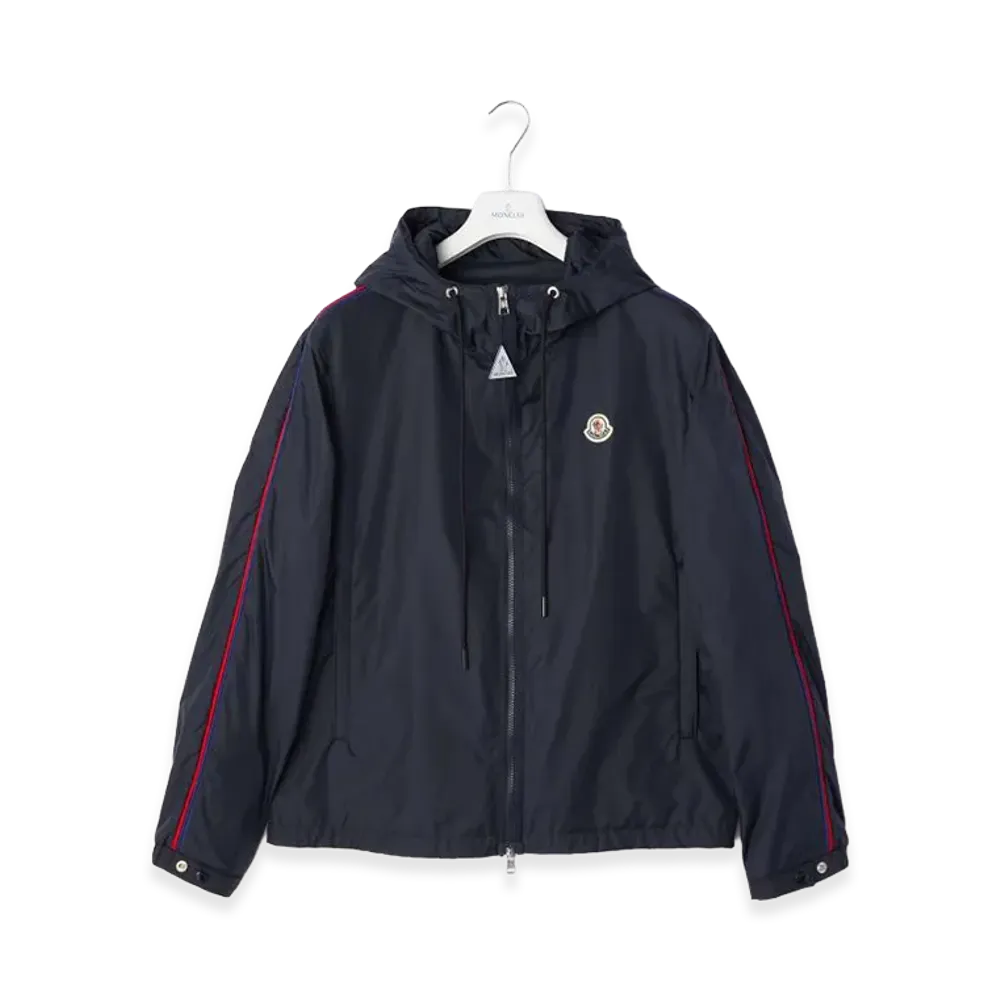 MONCLER Nylon Blouson Hooded Jacket "Dark Navy"