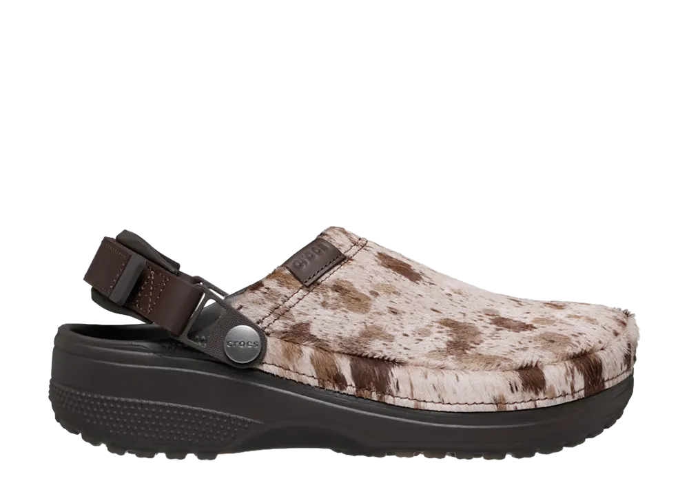 Crocs Crafted Pony Hair Clog "Espresso"