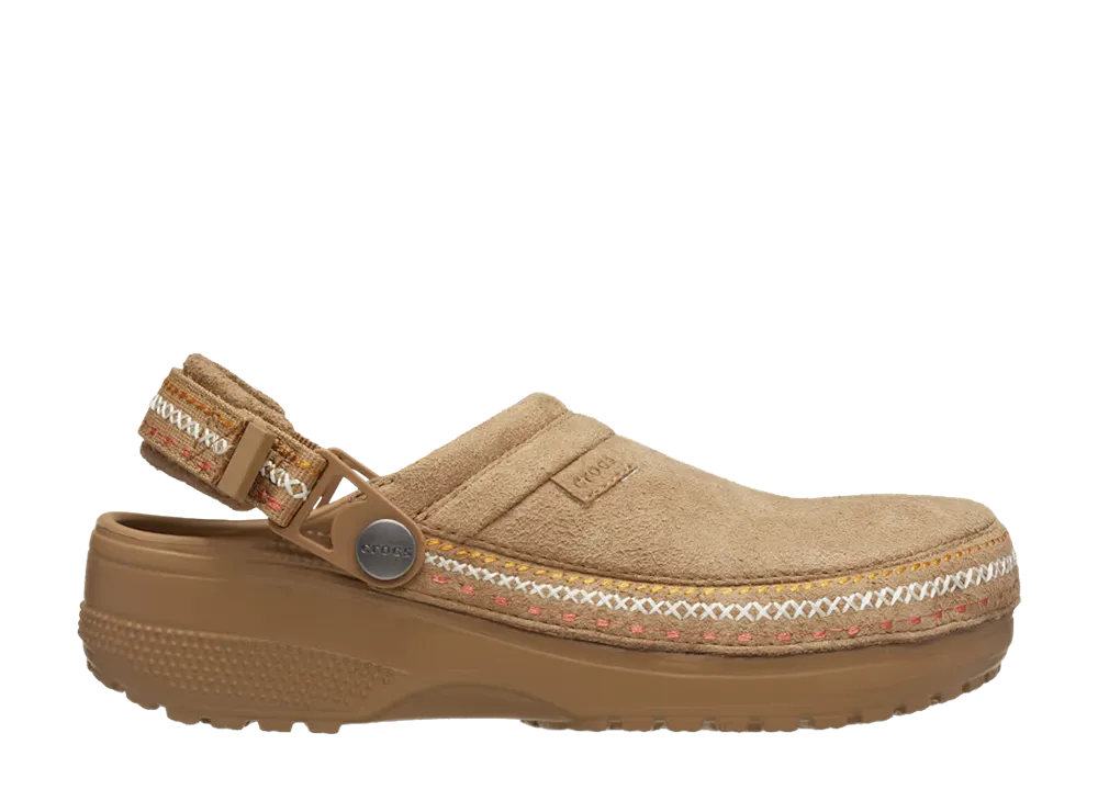 Crocs Crafted Vegan Suede Stitch "Sepia"