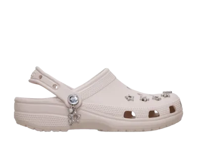 Crocs Classic Edgy Beading Clog "Cocoa Creme"