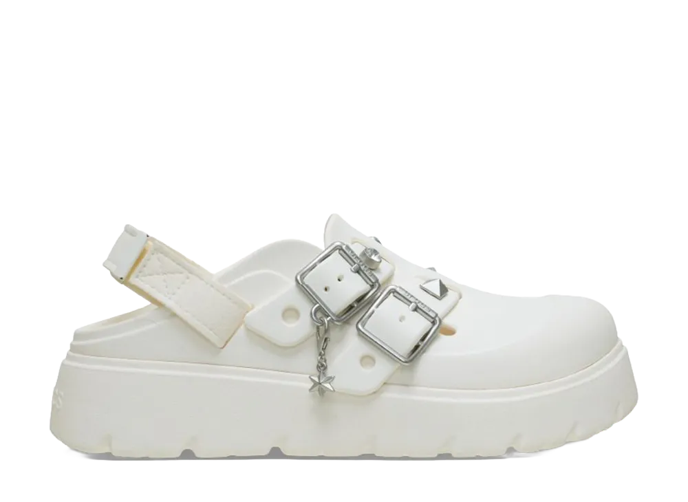 Crocs Loaferette Star Studded Clog "Chalk"