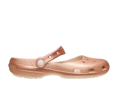 Crocs Women's Classic Tinted Metallic Ballet "Rose Gold"