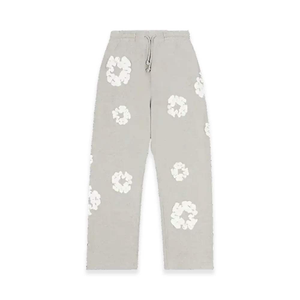 DENIM TEARS Cotton Wreath Baggy Sweatpants "Grey"