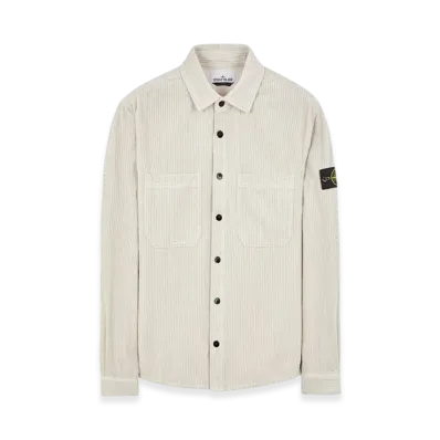 Stone Island 11311 11 Corduroy 400 TC Overshirt - 23FW "Stucco"