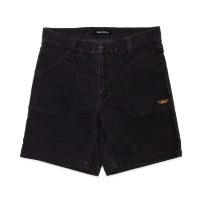SubCulture Corduroy Shorts "Black"