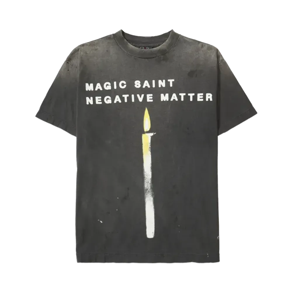 SAINT Mxxxxxx SS Tee Candle "Black"